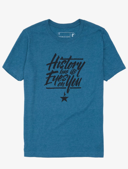 history has its eyes on you t shirt